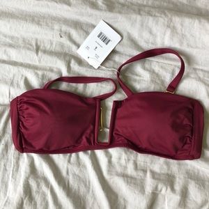 Andie Swim Strapless bikini top